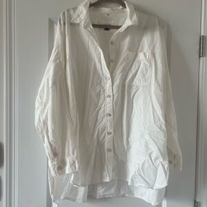 American Eagle Oversized Button Down